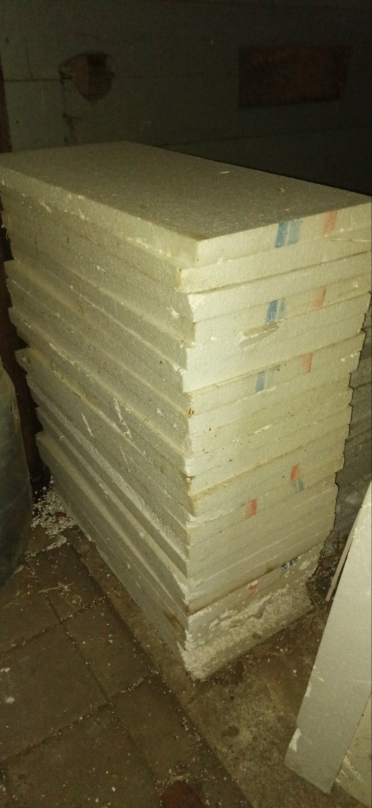 tempex platen, Ophalen, Piepschuim (Tempex), 15 m² of meer