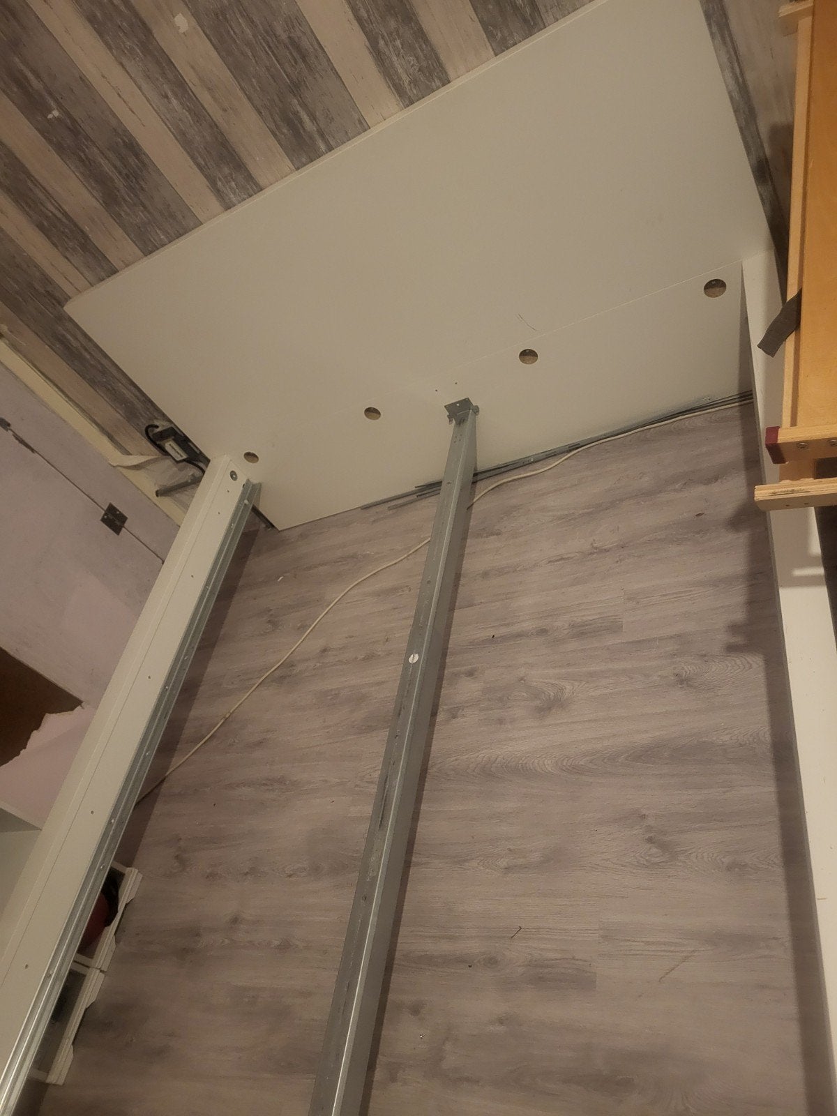 IKEA Malm bedombouw 160x200 (excl. lattenbodem), Ophalen, Gebruikt