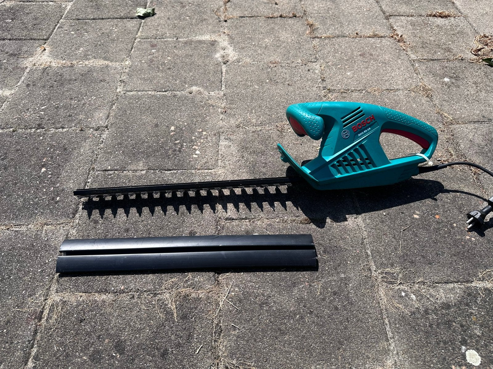 Bosch AHS 45-16 elektrische heggenschaar, Ophalen of Verzenden, Zo goed als nieuw, Elektrisch