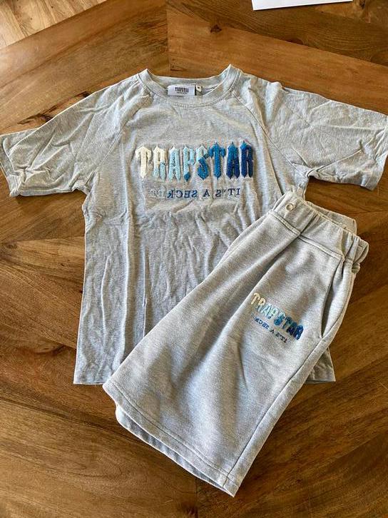 Trapstar Set Grijs Maat M - Zeldzaam & Perfecte Staat, Ophalen of Verzenden, Zo goed als nieuw, Maat 48/50 (M)