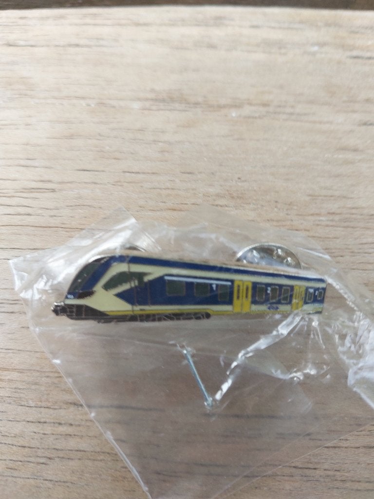 NS pin NS materiaal "de Flirt", Verzamelen, Verzenden, Nieuw, Transport, Speldje of Pin