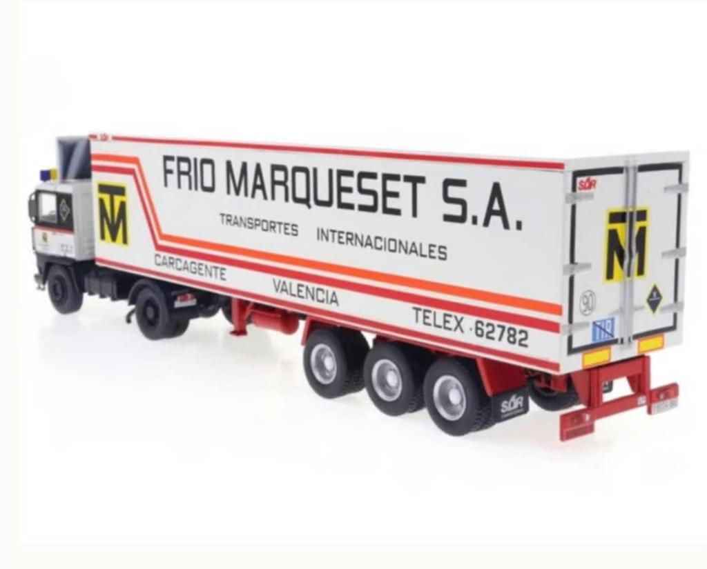 PEGASO 1231T 1983 Marqueset schaal 1/43 camion autobus # 81, Verzenden, Nieuw, Bus of Vrachtwagen, Overige merken