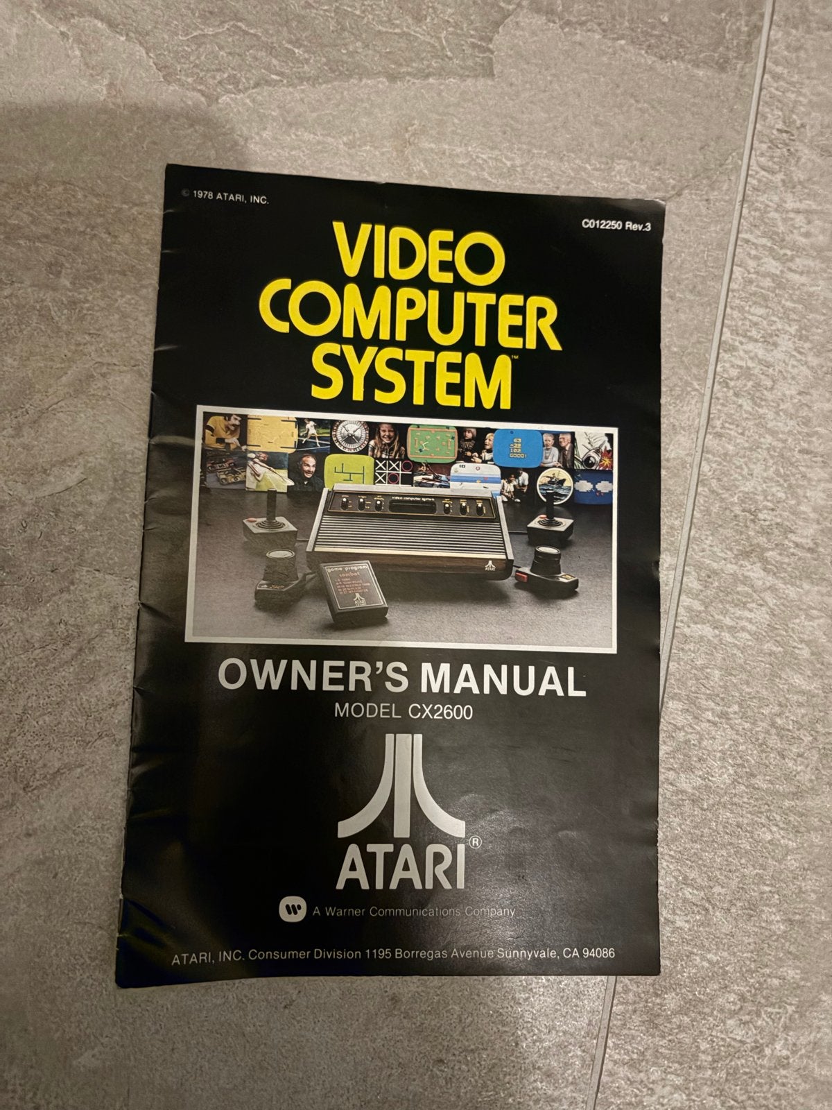 Originele Handleiding Atari Heavy Sixer (CX2600), Ophalen of Verzenden, Gebruikt