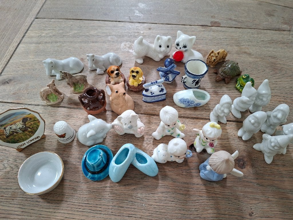 Verzameling van diverse miniatuur beeldjes, Ophalen of Verzenden, Zo goed als nieuw, Dier