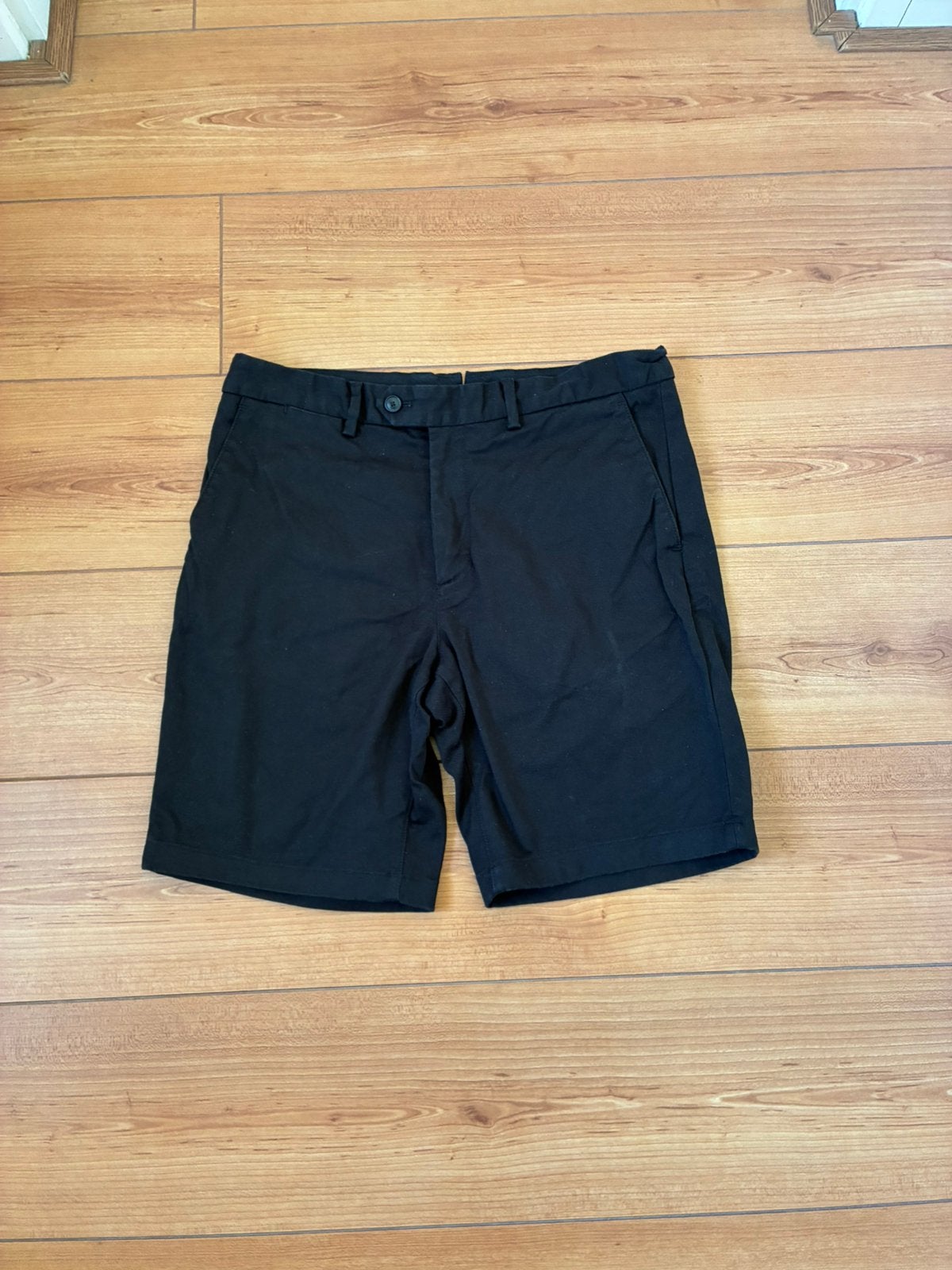 Suitsupply korte broek zwart maat 48, Ophalen of Verzenden, Zo goed als nieuw, Maat 48/50 (M), Zwart