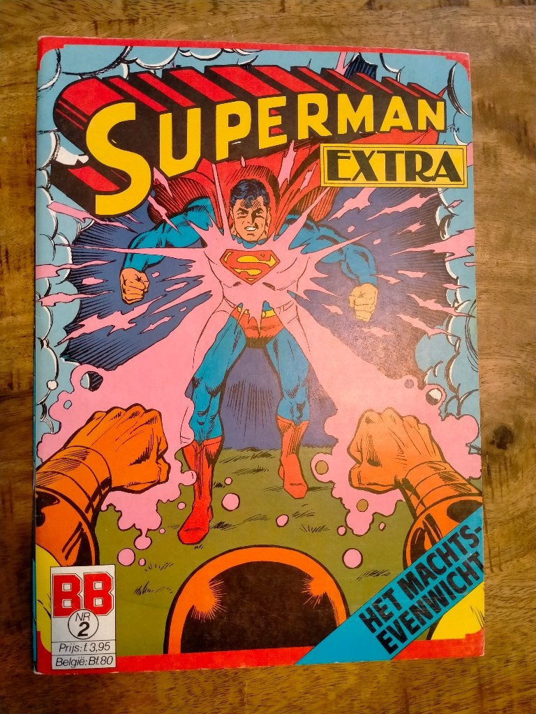 Superman Extra deel nr. 2 het machtsevenwicht comic boekje, Boeken, Eén comic, Ophalen of Verzenden, Gelezen, Amerika