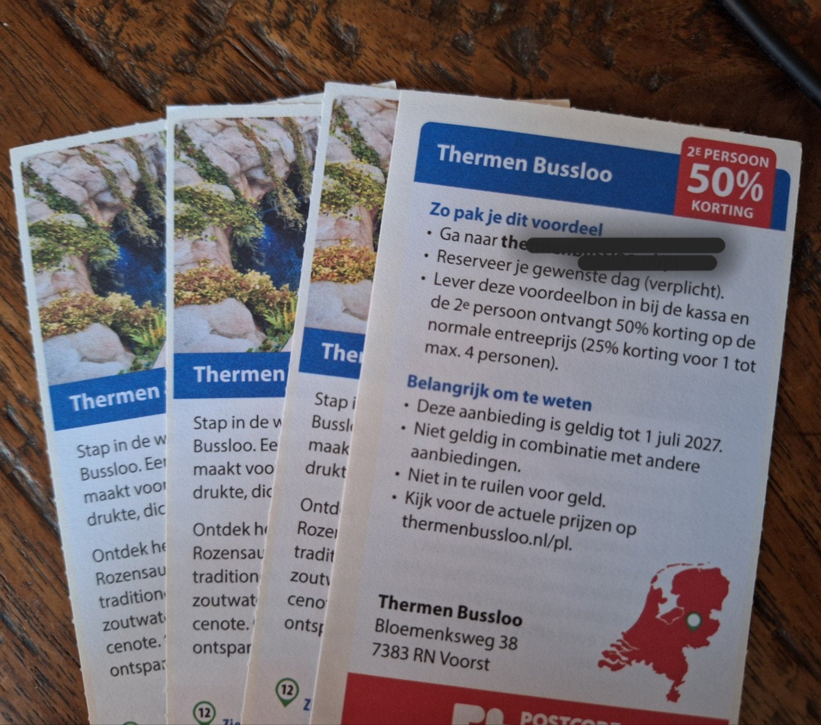 Thermen Bussloo 25 tot 50% korting, Twee personen