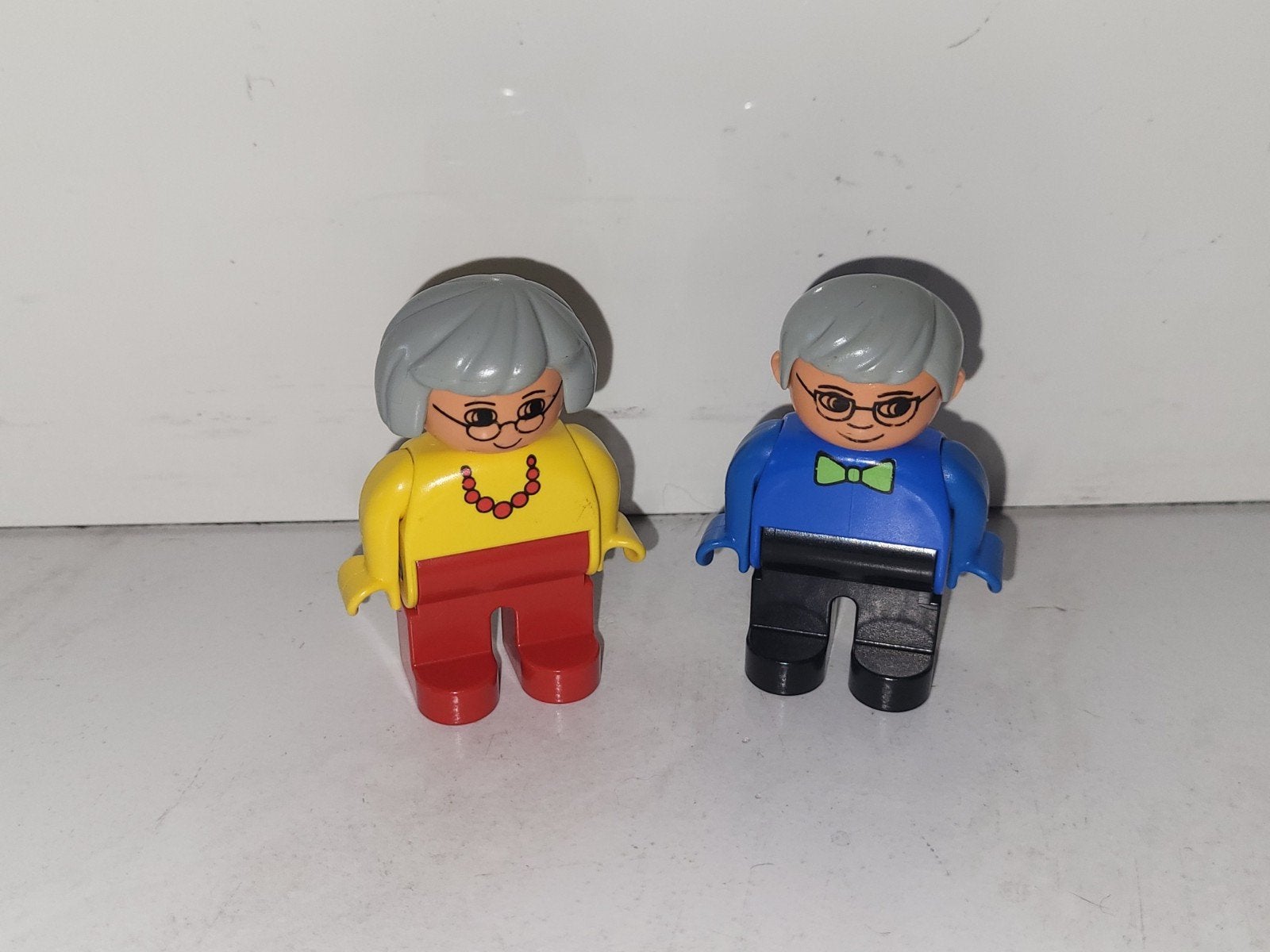 Duplo poppetjes opa en oma, Gebruikt, Ophalen of Verzenden, Duplo, Duplo