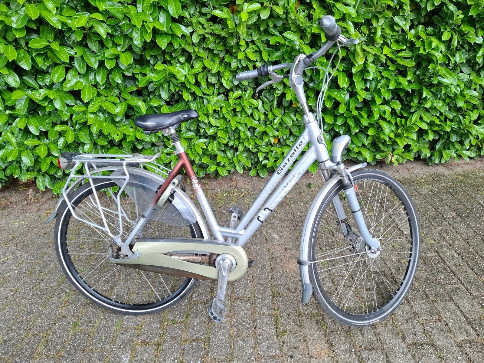 Damesfiets, Minder dan 10 versnellingen, 53 tot 56 cm, Ophalen of Verzenden, Zo goed als nieuw