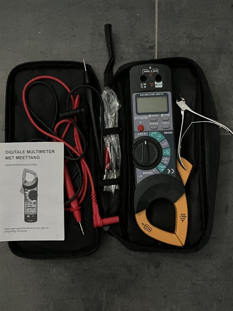 Digitale Multimeter met Meettang, Ophalen of Verzenden, Nieuw, Multimeter