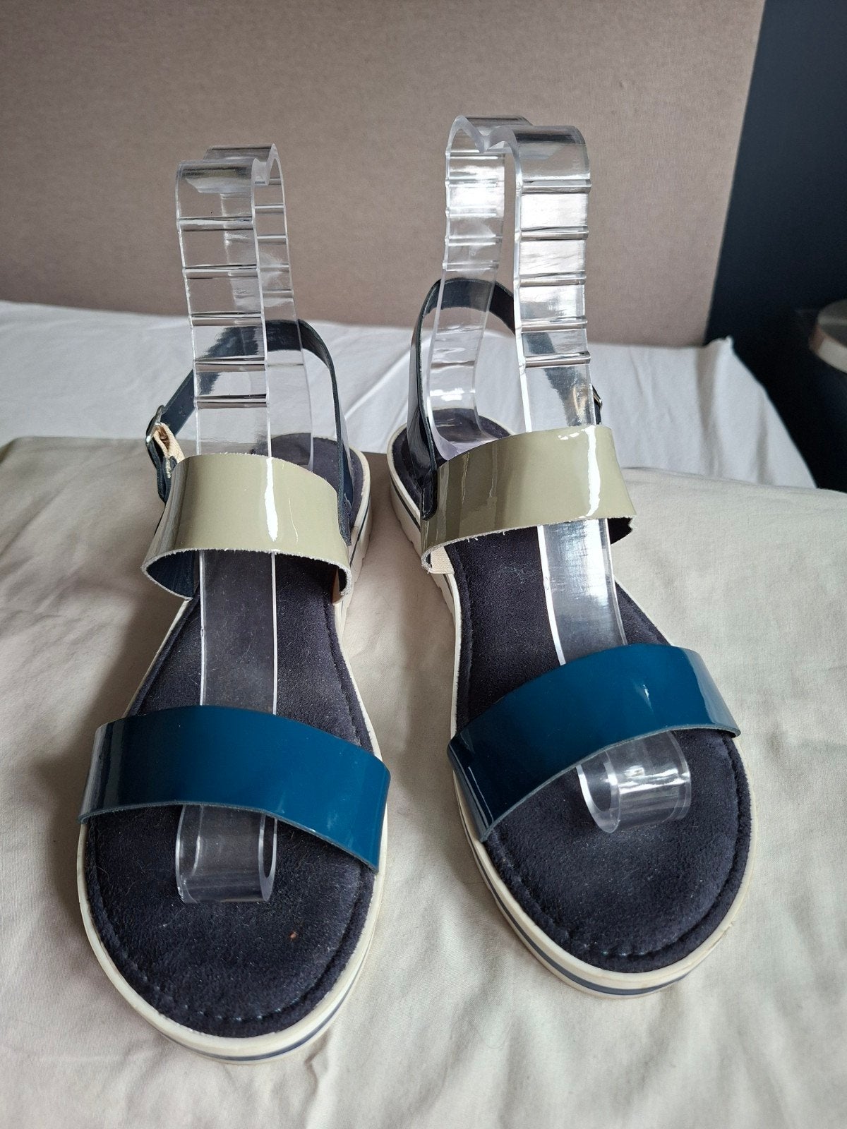 Comfortabele leren sandalen van Wortmann 41, Overige kleuren, Verzenden, Sandalen of Muiltjes, Zo goed als nieuw