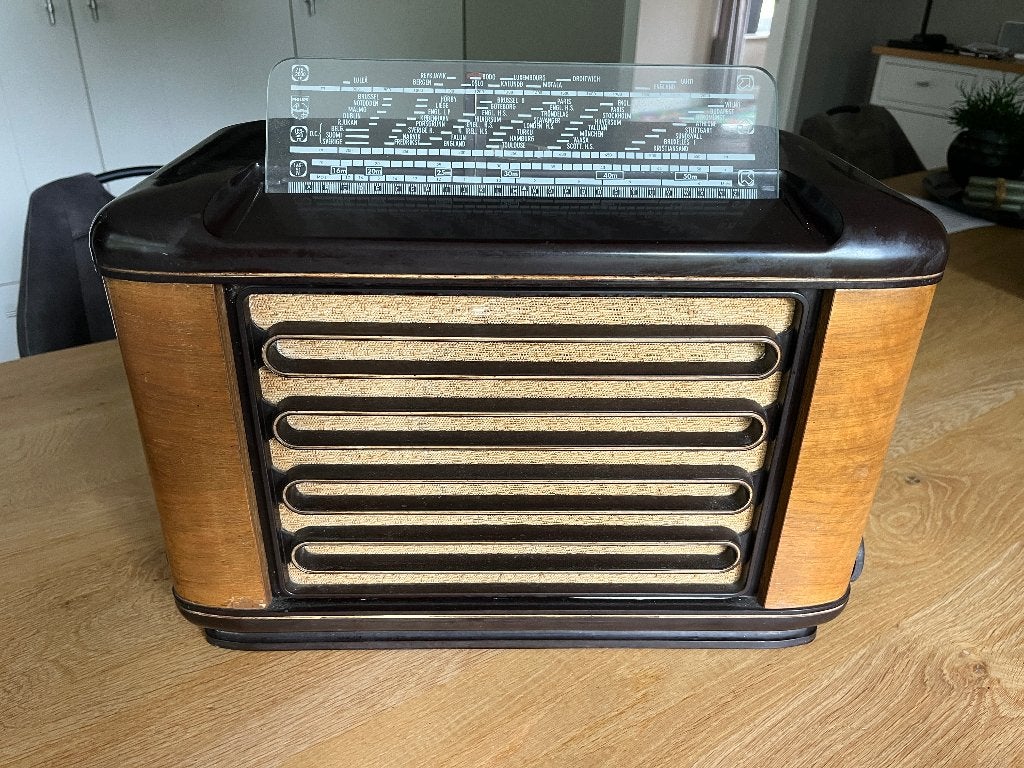 Philips buizen radio BX 560, Ophalen