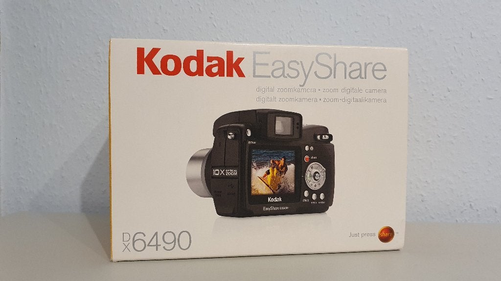 Kodak EasyShare DX6490 4,0 MP digitale camera - in doos, Ophalen of Verzenden, Gebruikt, Compact, Kodak