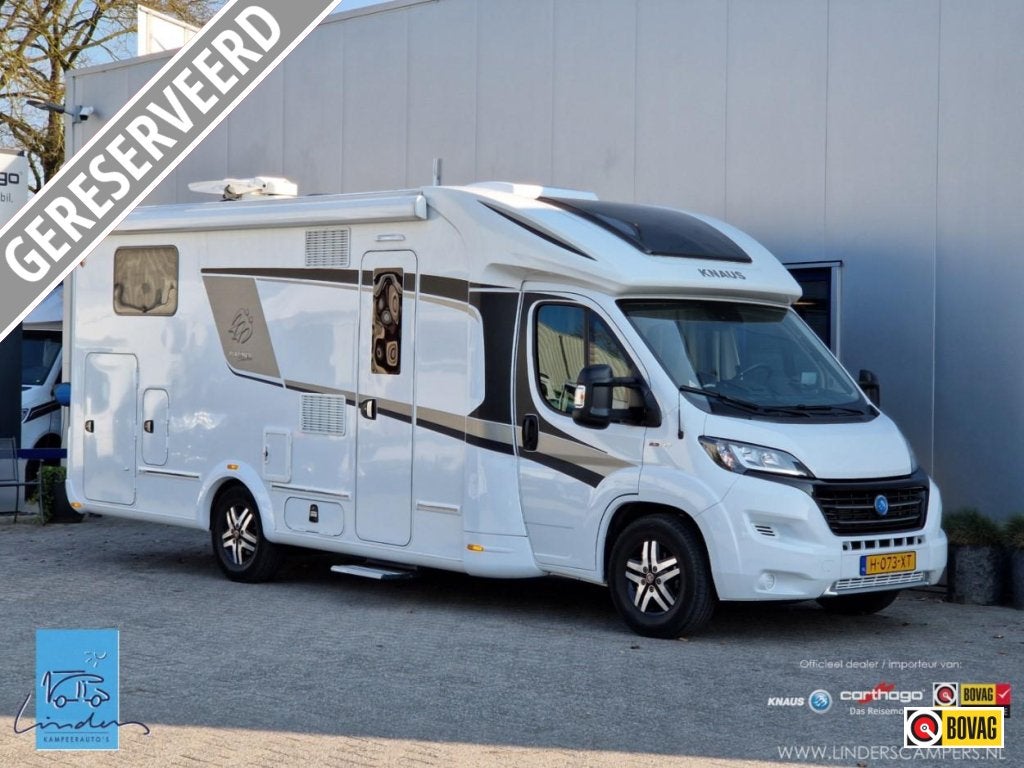 Knaus Sun Ti 700 MEG Platinum Selection | Automaat | 1e Eig., Caravans en Kamperen, Campers, Automaat, Fiat, Tot en met 2, 7 tot 8 meter