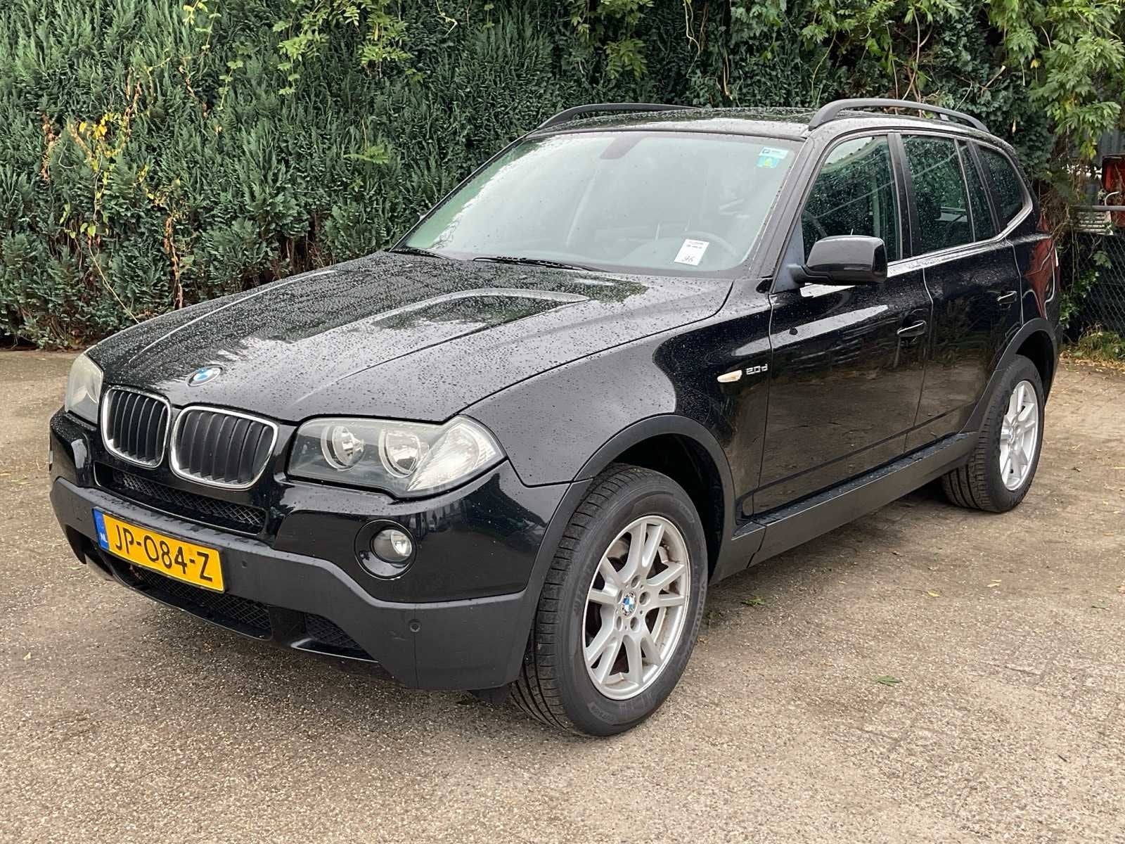 2008 BMW X3 2.0d Personenauto, Automaat, 15 km/l, Zwart, 1725 kg