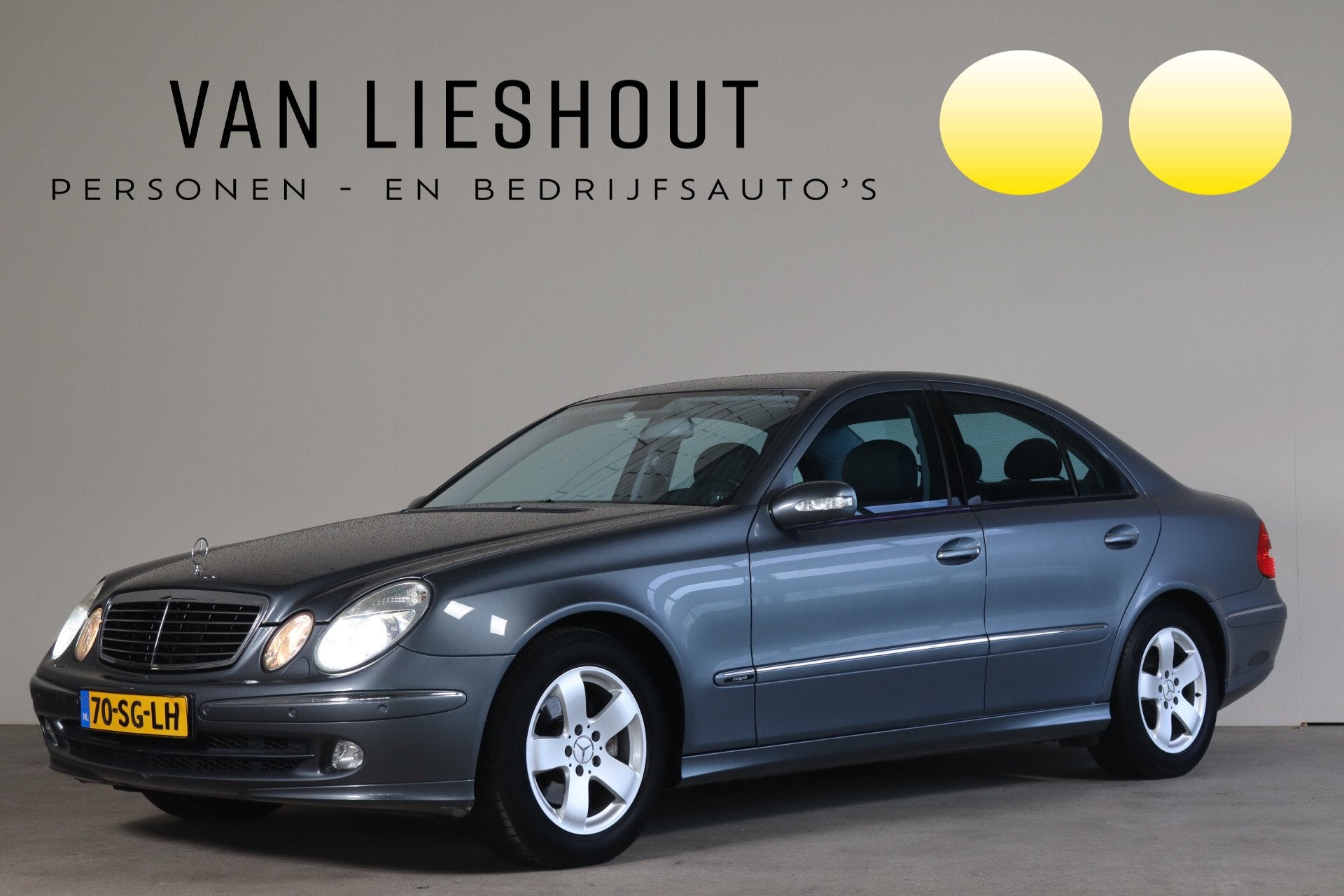 Mercedes-Benz E-Klasse 280 Avantgarde NL-Auto! ZEER NETTE AU, Auto's, Automaat, Gebruikt, Leder en Stof, Bedrijf
