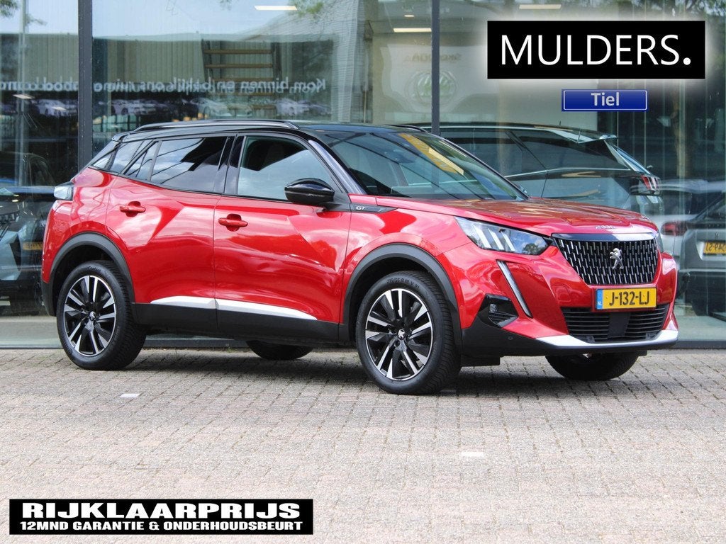 Peugeot 2008 1.2 PureTech GT Automaat | Navi / Camera / Alca, 12 maanden, Euro 6, Alcantara, 1180 kg