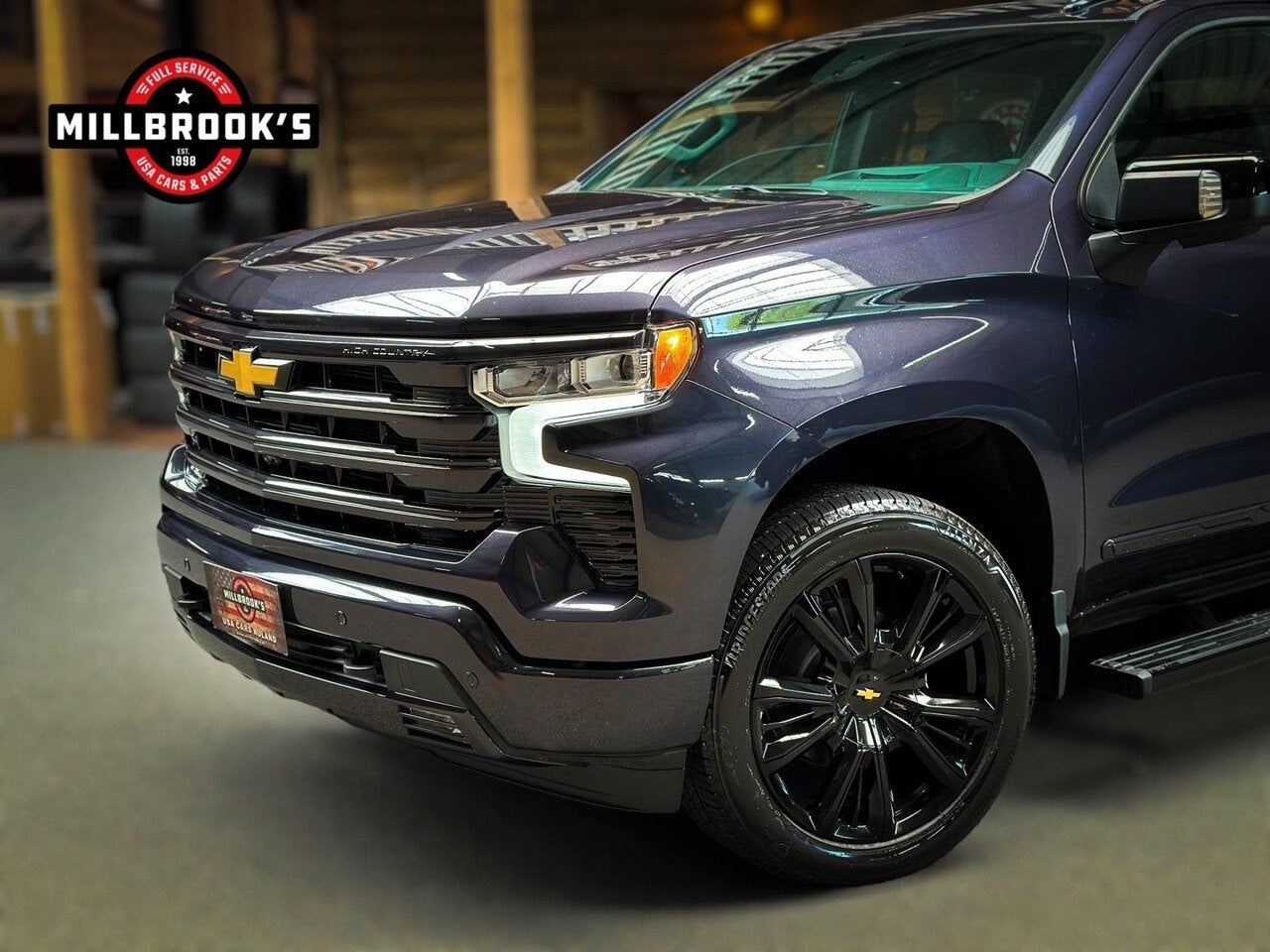 Chevrolet Silverado USA High Country Black Edition 6.2 V8 42, Automaat, Automatische klimaatregeling, 8 cilinders, Blauw