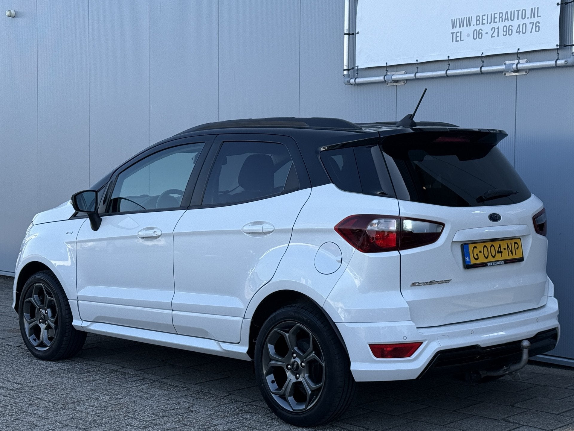Ford EcoSport 1.0 EcoBoost ST-Line Carplay/Trekhaak/Camera., Voorwielaandrijving, Euro 6, Ecosport, Wit