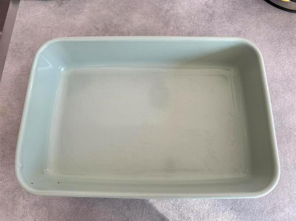Groene ovenschaal IKEA, Ophalen of Verzenden, Zo goed als nieuw, Overige materialen, Overige typen