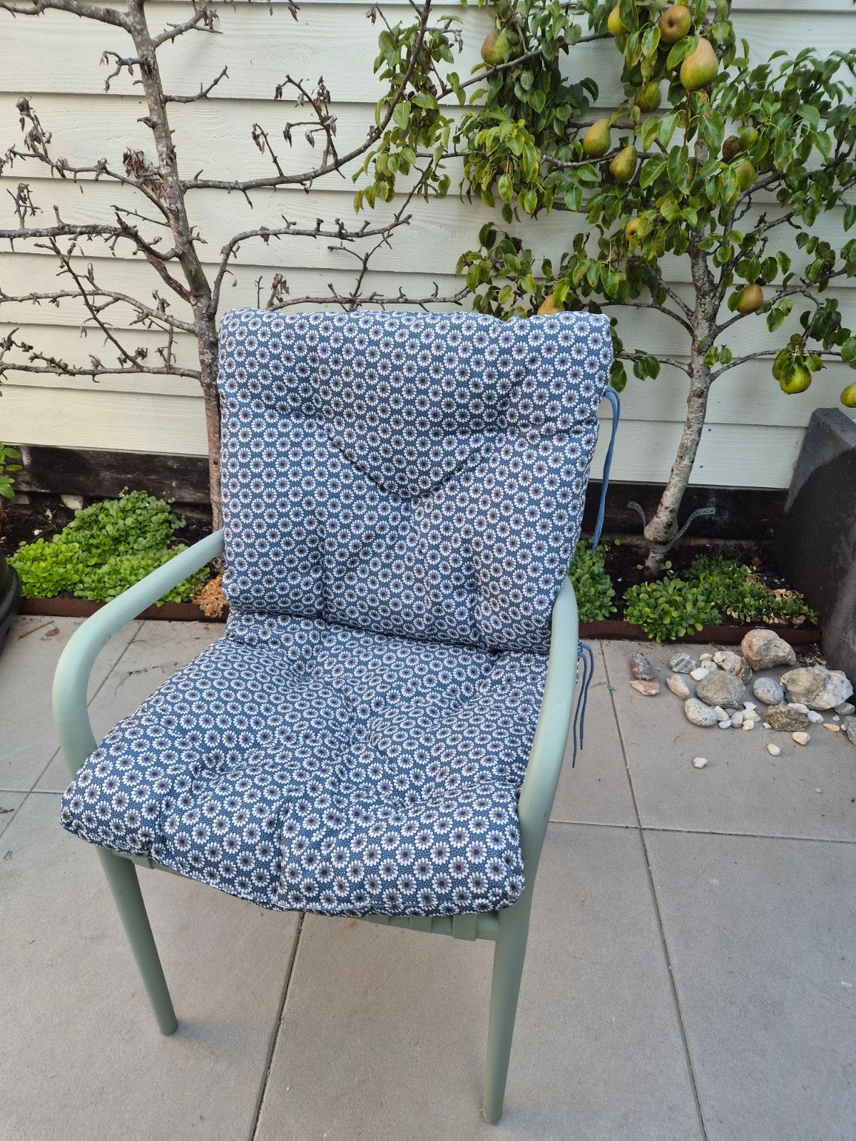 Tuinstoelkussen - 4 stuks-  Zo goed als nieuw, Tuin en Terras, Tuinmeubel-accessoires, Ophalen of Verzenden, Zo goed als nieuw
