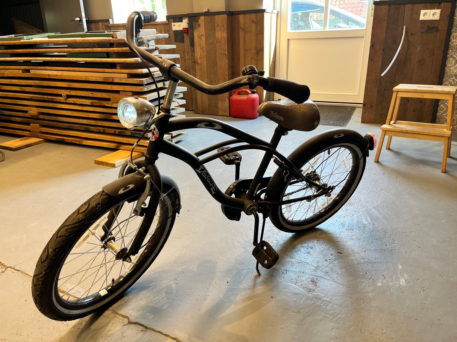 Kinderfiets 20 inch klaar voor gebruik, Ophalen, Gebruikt, Terugtraprem, 20 inch of meer