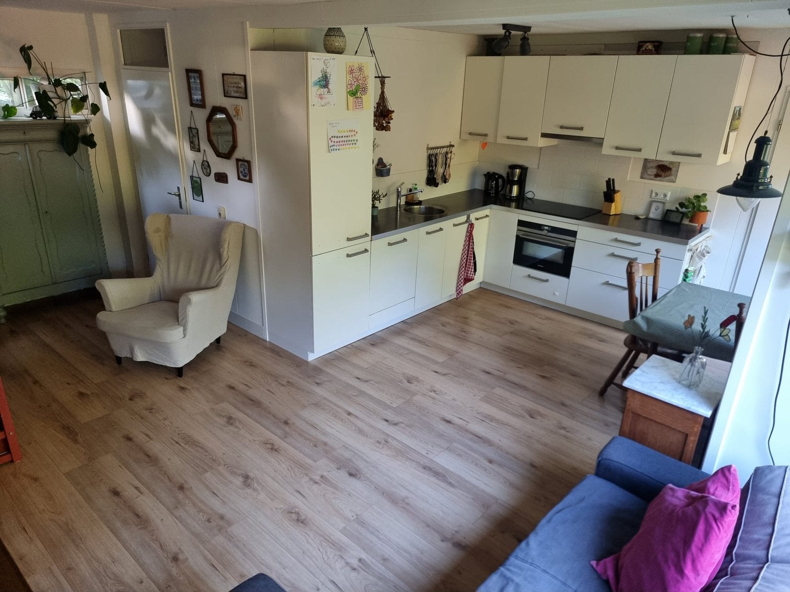 Zeer nette woonunit,  gasloos, Ophalen
