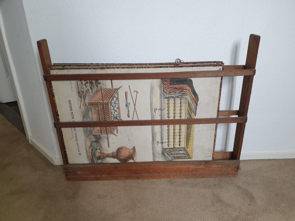 Set bijbelse platen H.J. van Lummel, Ophalen, Geschiedenis