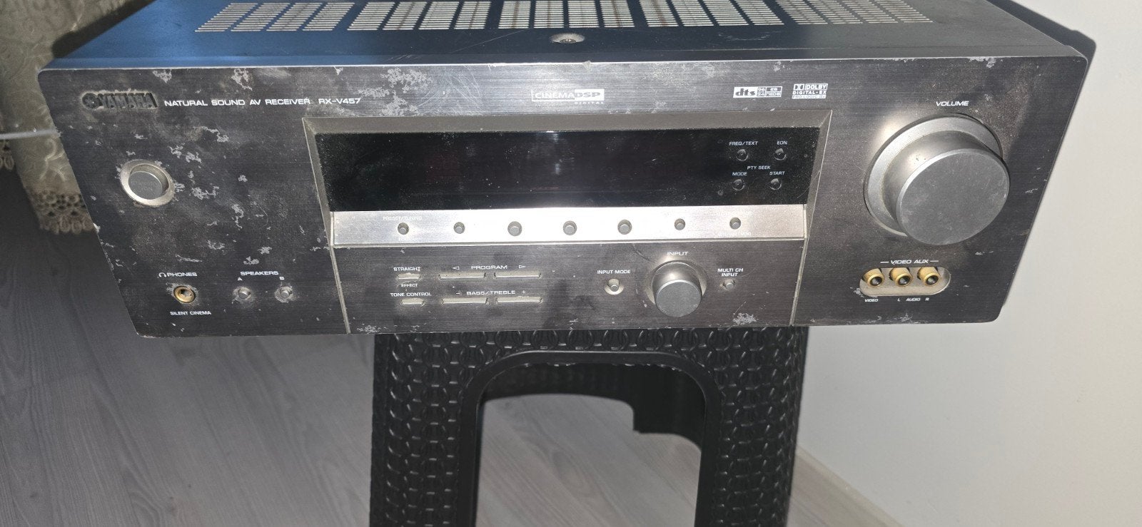 Yamaha RX-V457 Natural Sound AV Receiver, Ophalen, Yamaha, Niet werkend, 120 watt of meer
