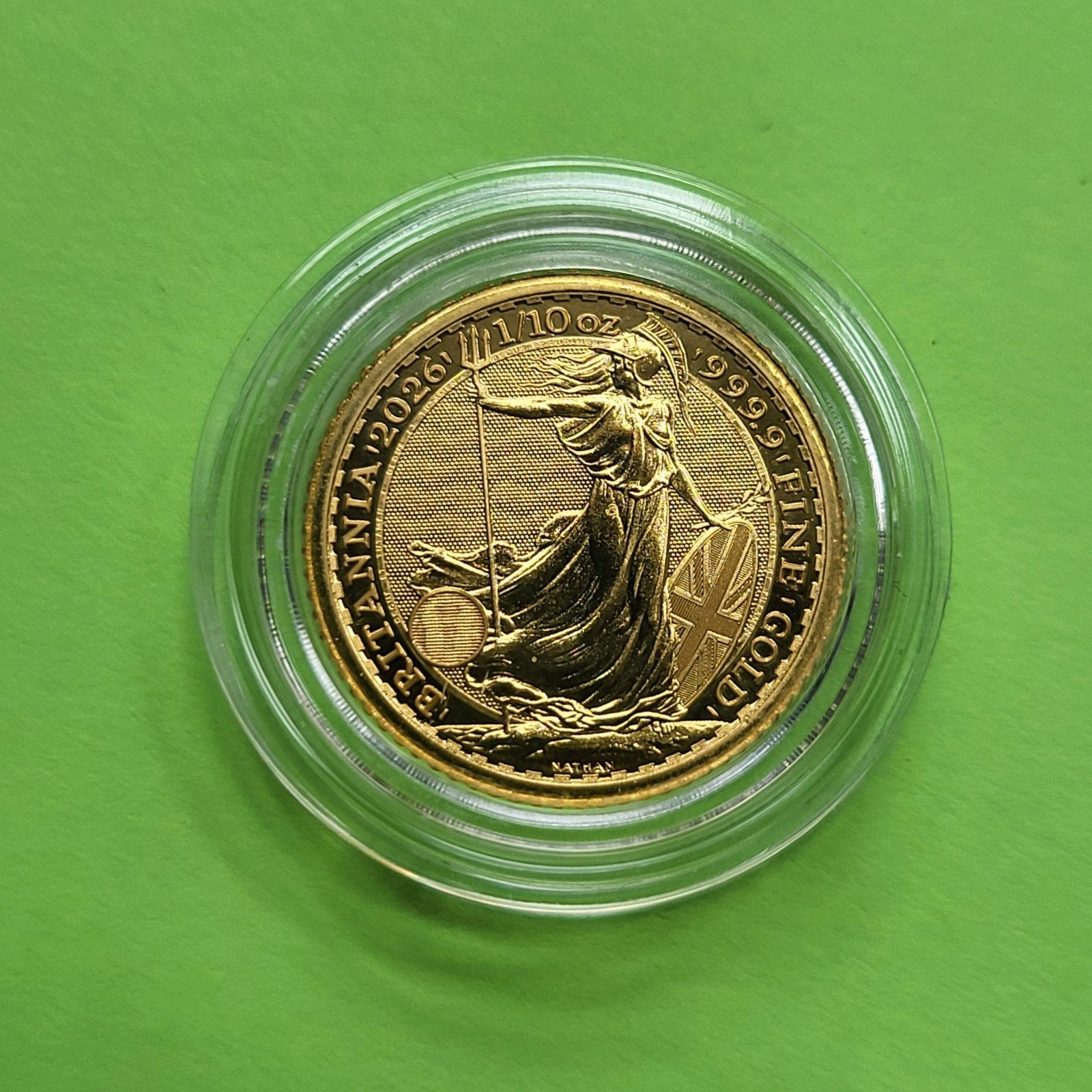 Britannia 2026 - 1/10 oz goud, Verzenden, Goud