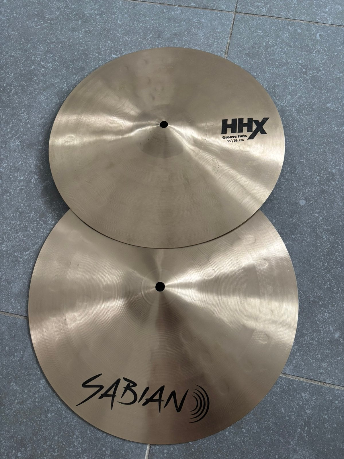 15” Sabian HHX Groove hats ZGAN!, Muziek en Instrumenten, Verzenden, Zo goed als nieuw, Overige merken