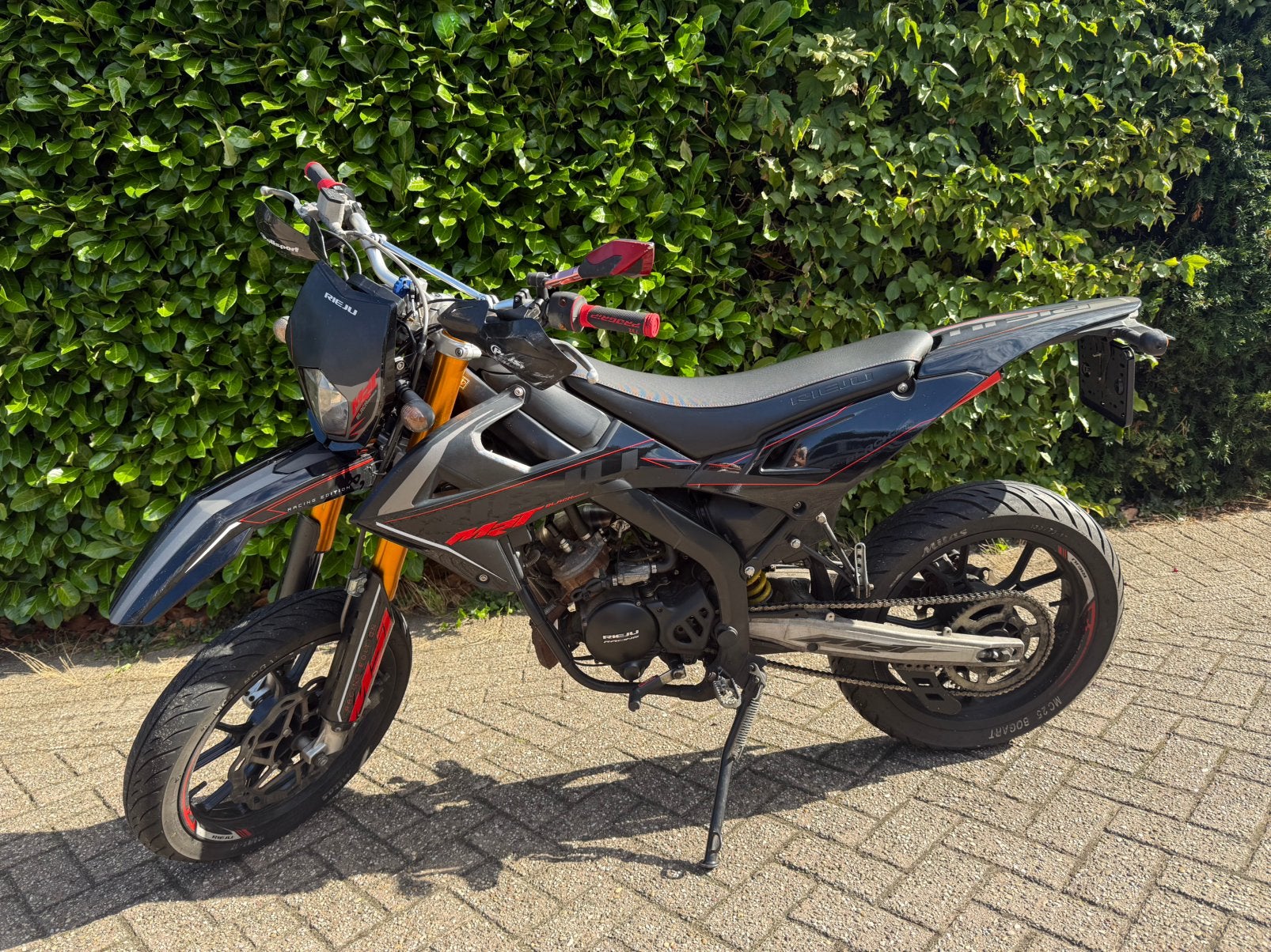 Rieju Mrt 50 black edition, Ophalen, 6 versnellingen, Gebruikt, Maximaal 45 km/u