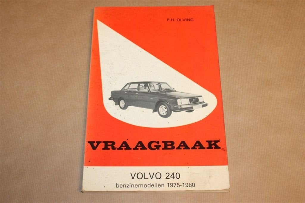 Vraagbaak Volvo 240 — Autohandleiding Benzine 1975-1980, Ophalen of Verzenden