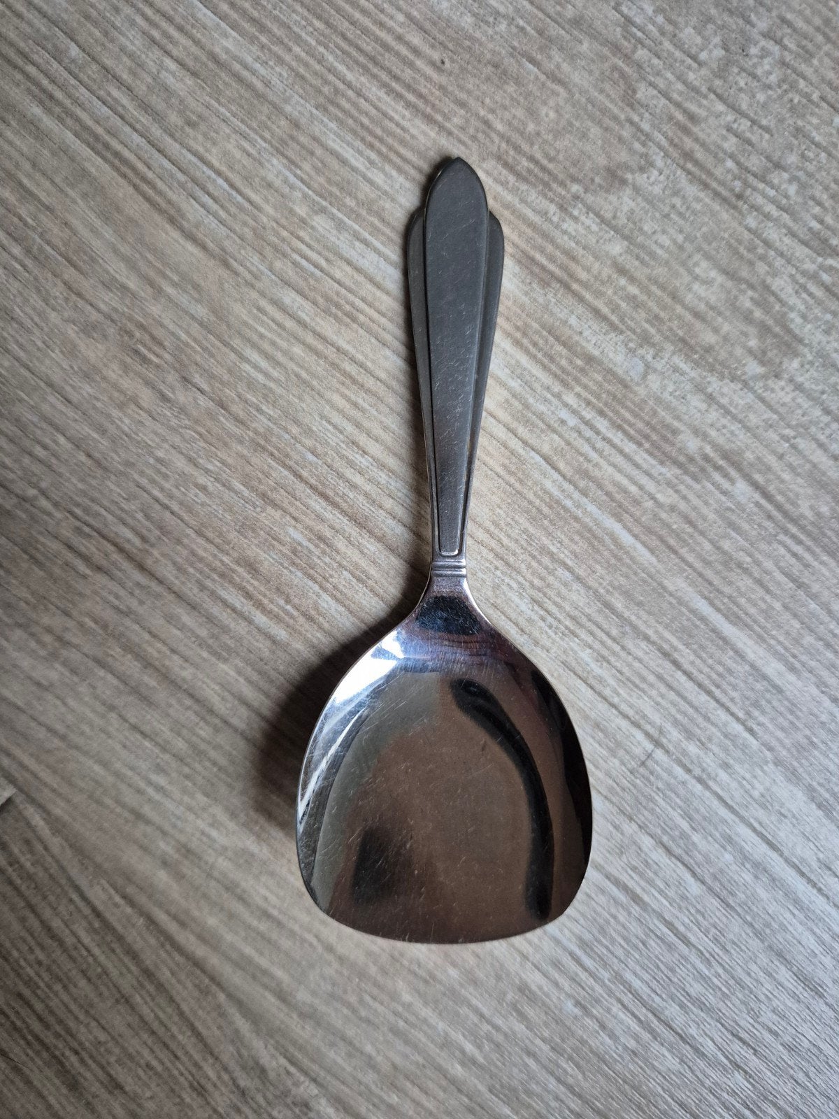 Vintage Vlekvrij Door en Door lepel van Voorschoten, Antiek en Kunst, Ophalen of Verzenden