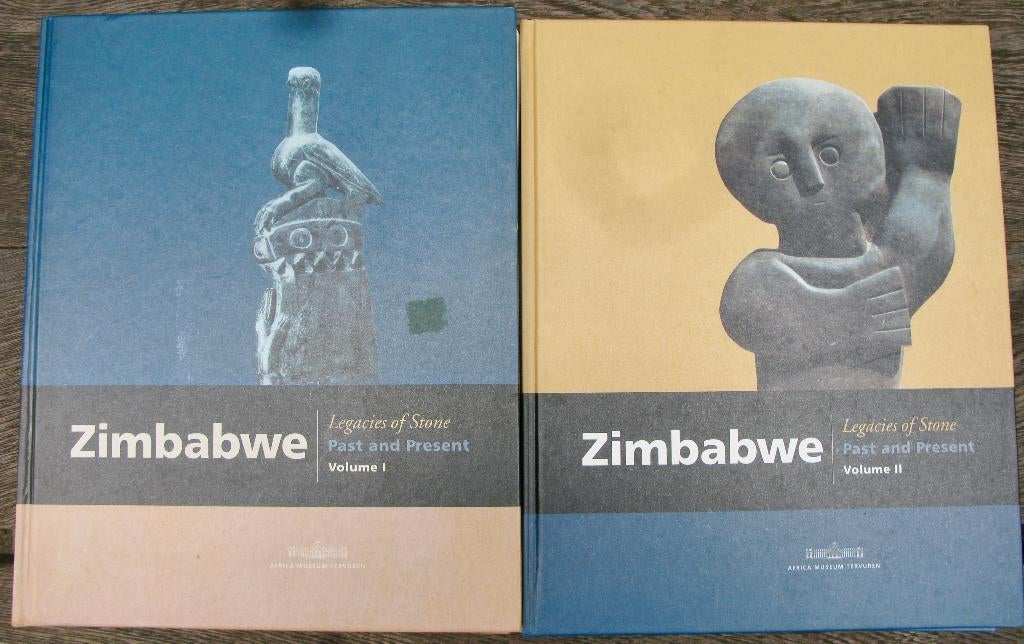 TERVUREN KUNSTBOEK "ZIMBABWE LEGASIES OF STONE" 2 DELEN, Gelezen, Beeldhouwkunst, Ophalen of Verzenden, TERVUREN Dewey e.a.