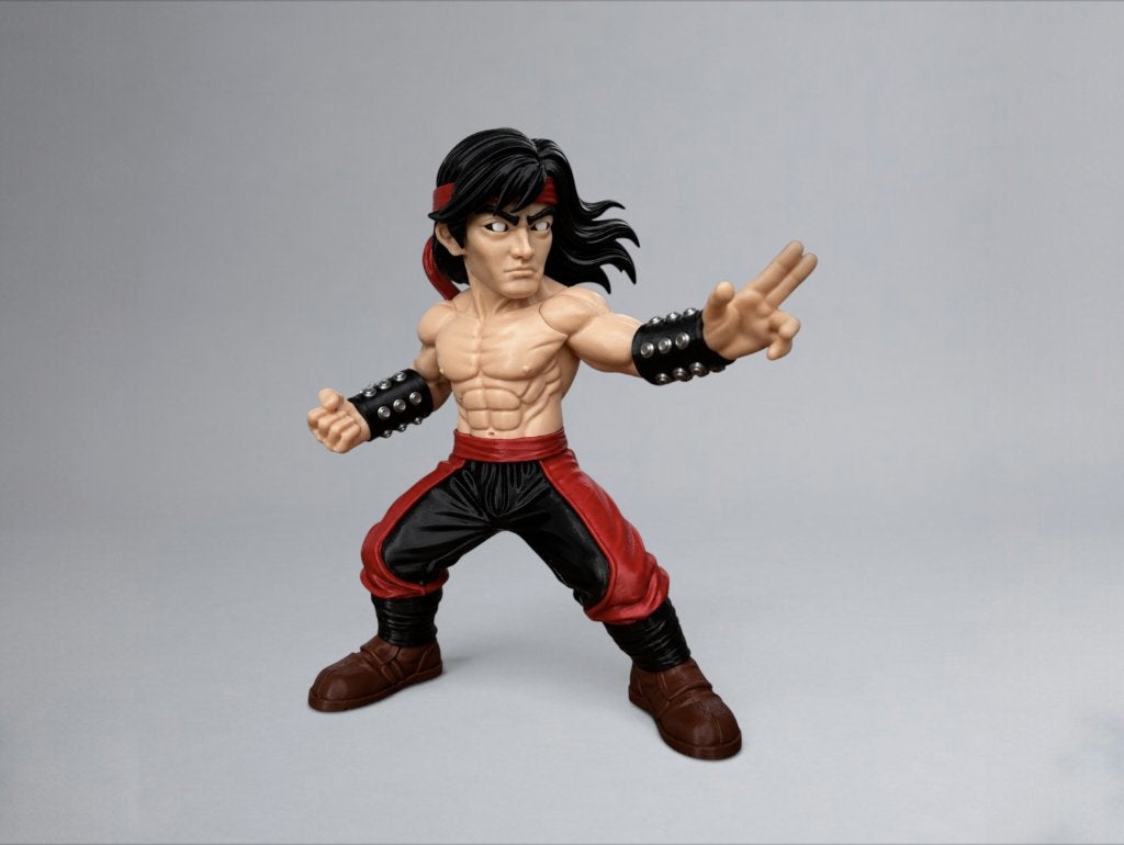 Liu Kang Figurine – Mortal Kombat – 30 cm – Fan Collectible, Ophalen of Verzenden, Nieuw, Fantasy