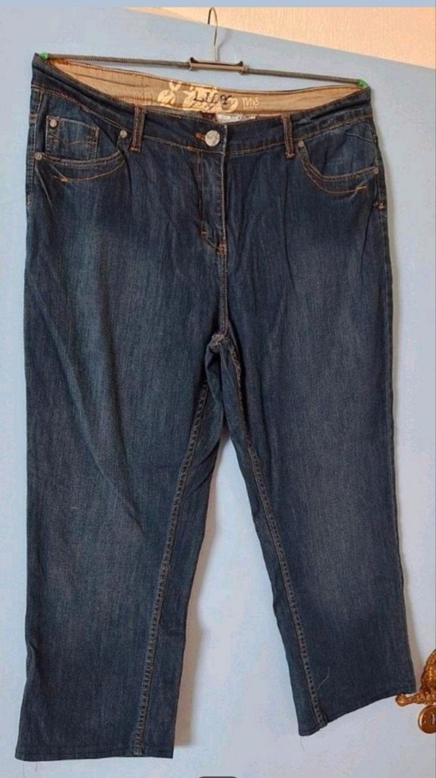 NIEUWE ORGINELE M&S MODE LILY DAMES MERK JEANS
MAAT 46
KLEUR, Kleding | Dames, Blauw, Nieuw, Ophalen of Verzenden, M&S MODE LILY