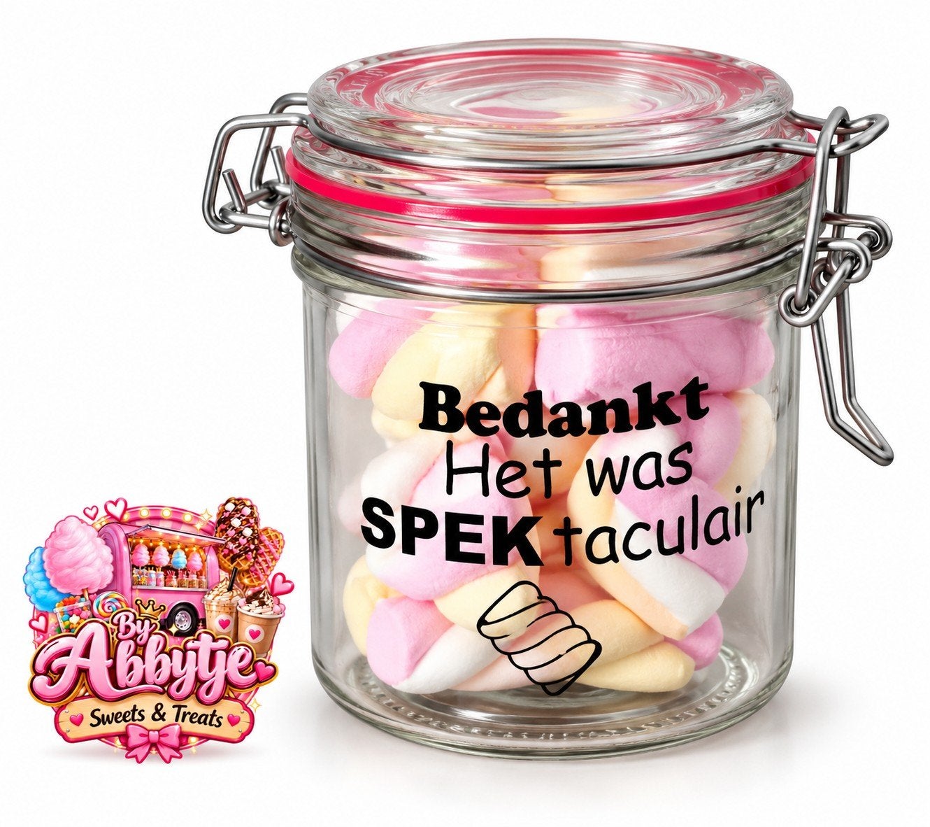 spek taculair traktatie / bedankje, Ophalen of Verzenden, Nieuw, Feestartikel, Verjaardag