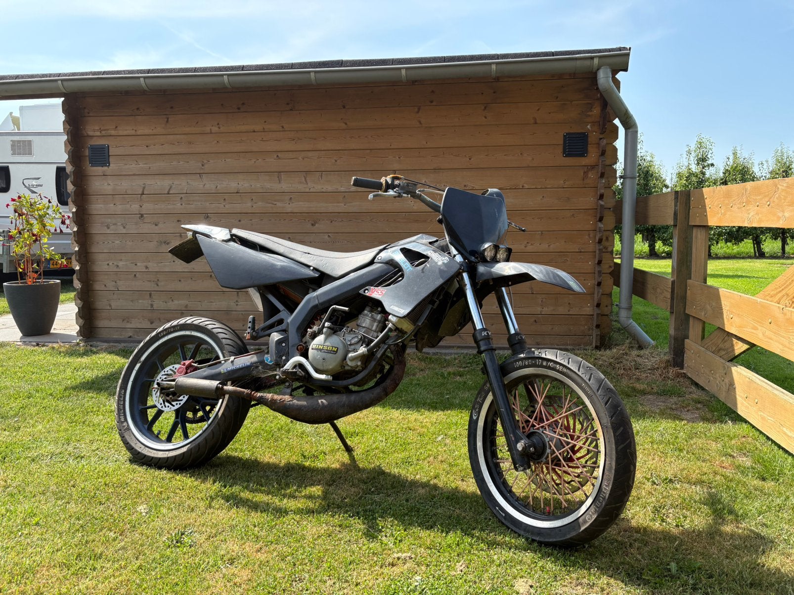 Derbi senda drd 80cc, Ophalen, Zo goed als nieuw