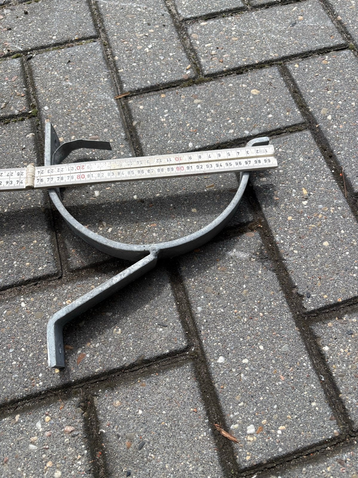Dakgootbeugels - Verzinkt metaal, Gebruikt, Ophalen of Verzenden, Zink, Minder dan 2 meter