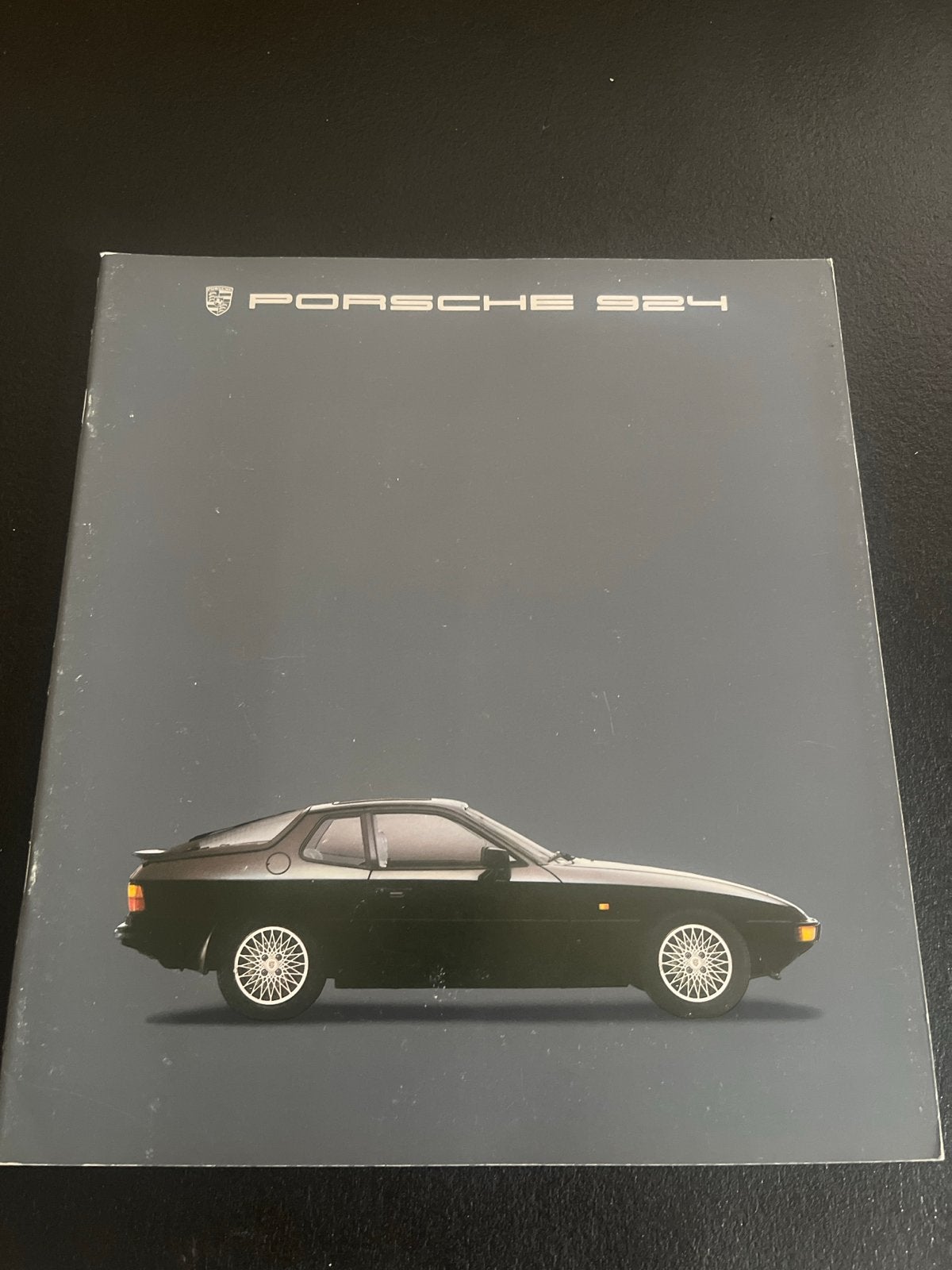 Porsche 924 folder 1985 Duitstalig, Ophalen of Verzenden, Gelezen, Porsche
