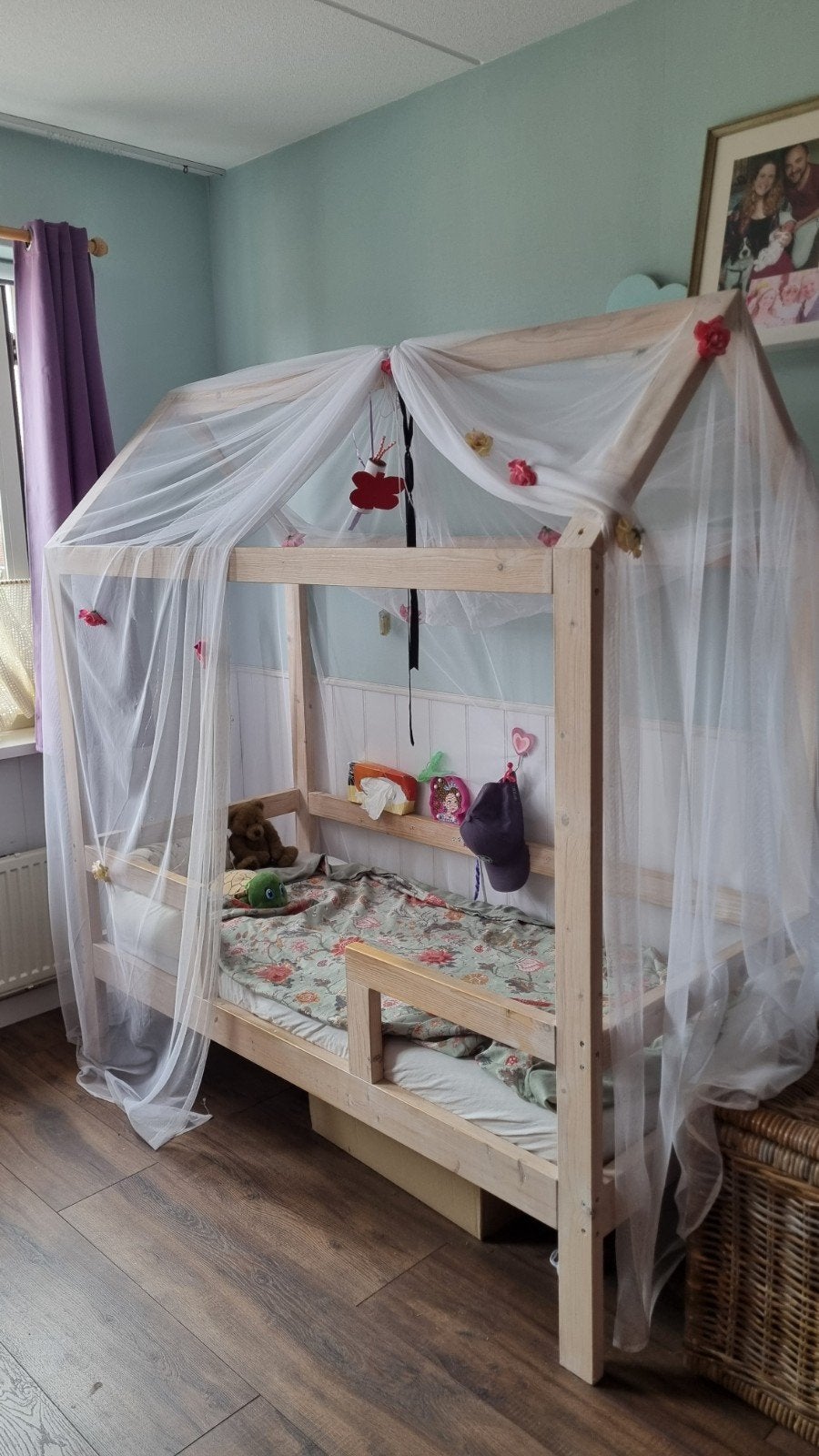 kleuterbed, Ophalen, Zo goed als nieuw, 180 cm of meer, 85 tot 100 cm