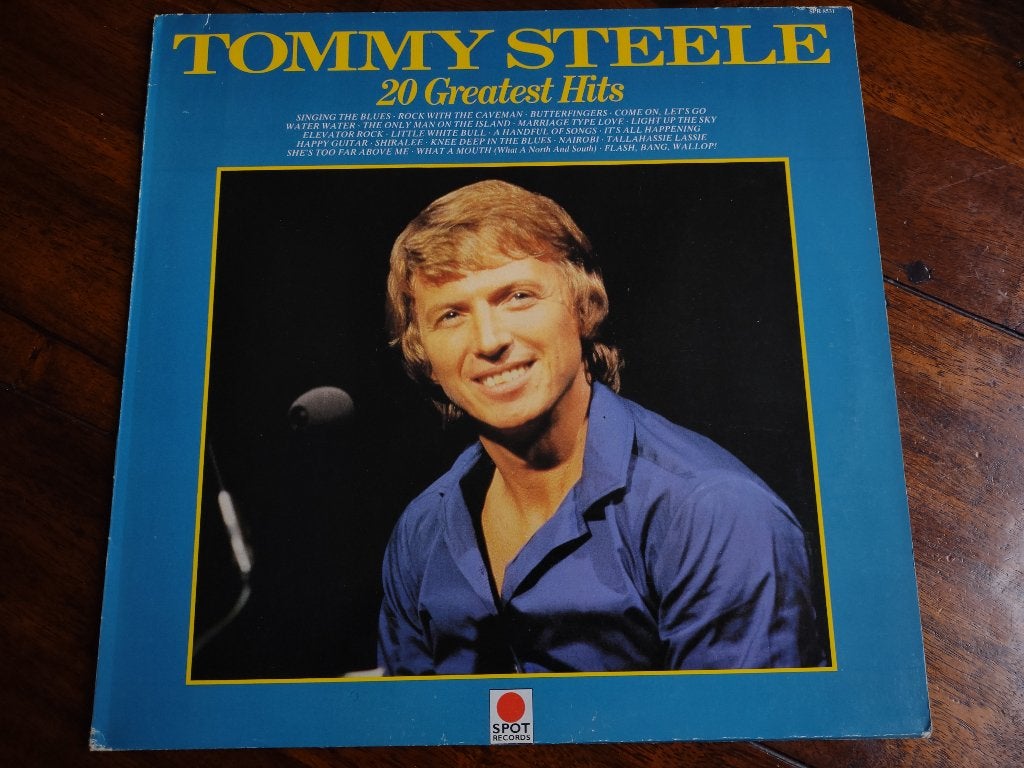 LP - Tommy Steele - 20 Greatest Hits, Ophalen of Verzenden, Zo goed als nieuw, Pop, LP