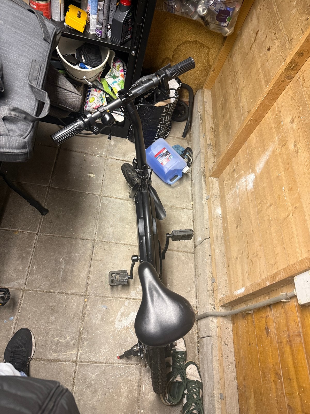 Dyu elecktrishe vouwfiets opknapper / onderdelen lees tekst, Ophalen, Gebruikt