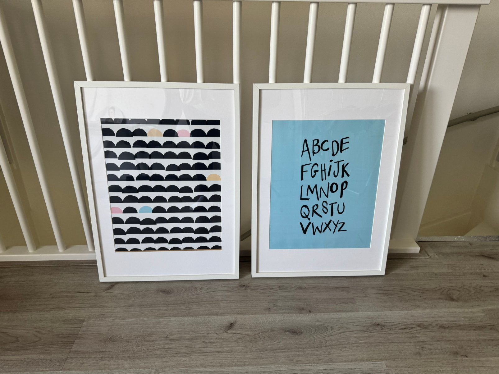 Witte fotolijsten, Kunststof, 50 tot 75 cm, Ophalen of Verzenden, Zo goed als nieuw