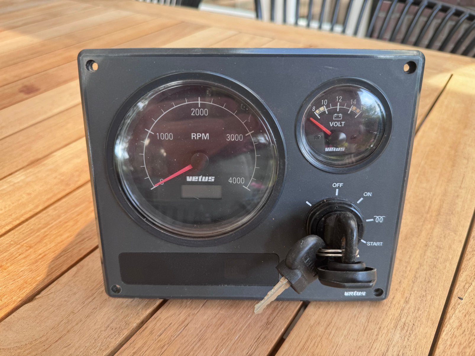Vetus motorpaneel / dashboard MP22 12V, Ophalen, Zo goed als nieuw, Overige typen