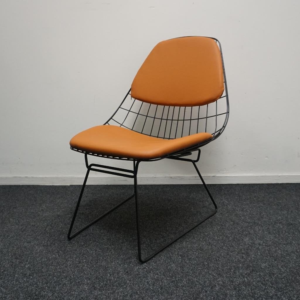 Pastoe Fauteuils | Oranje Leer | Design Stoelen