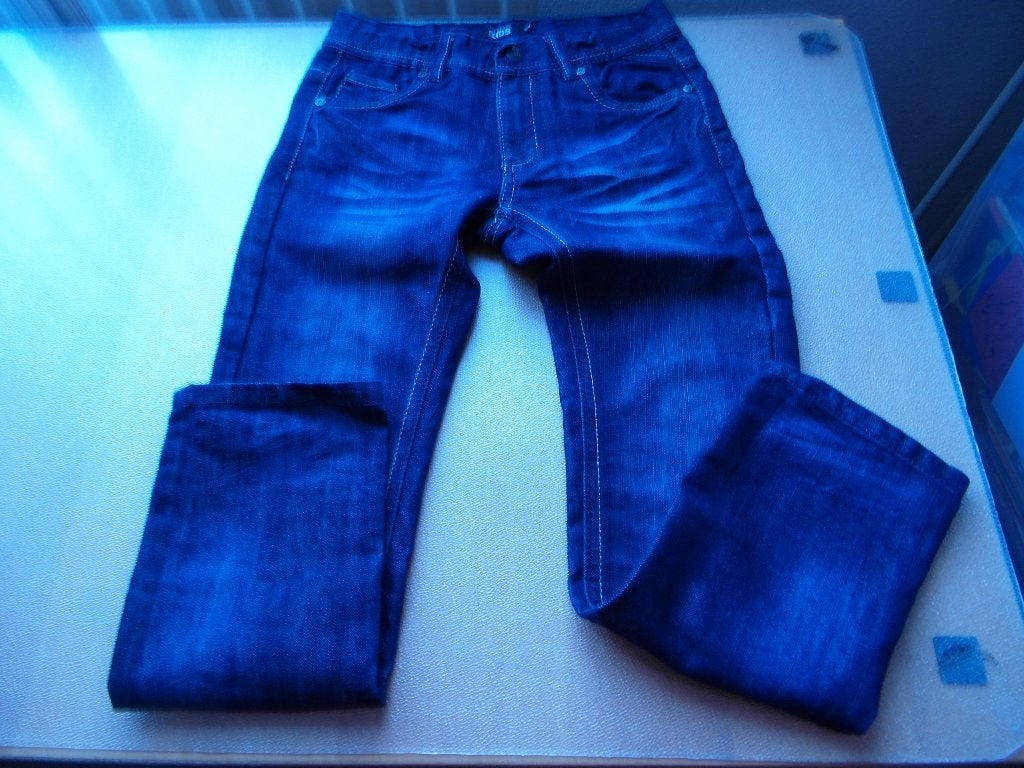 jeansbroek maat 128, Broek, Europe Kids, Ophalen of Verzenden, Zo goed als nieuw