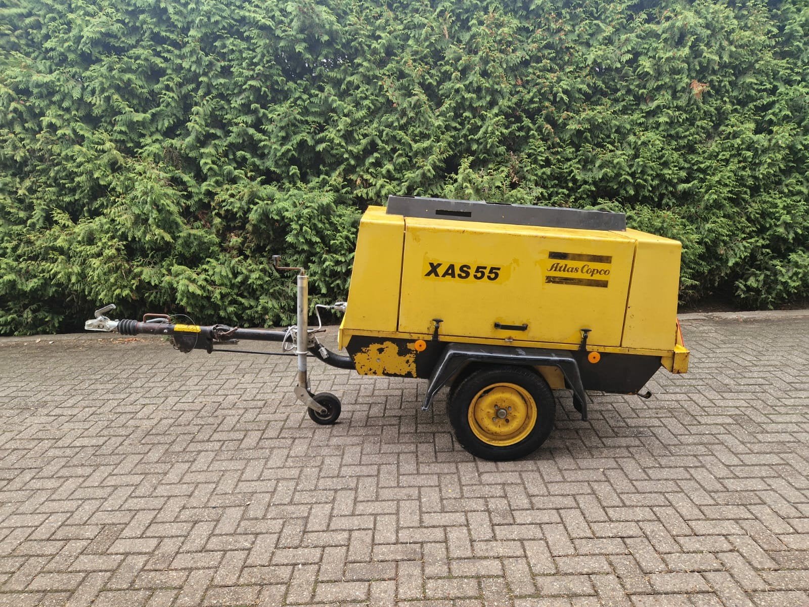 mobiele compressor XAS 55  2 x 8 bar, Ophalen
