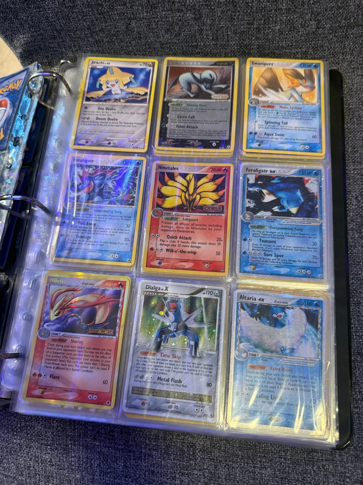 Pokémon Zeldzame Kaartencollectie in Map, Ophalen, Gebruikt, Meerdere kaarten, Foil